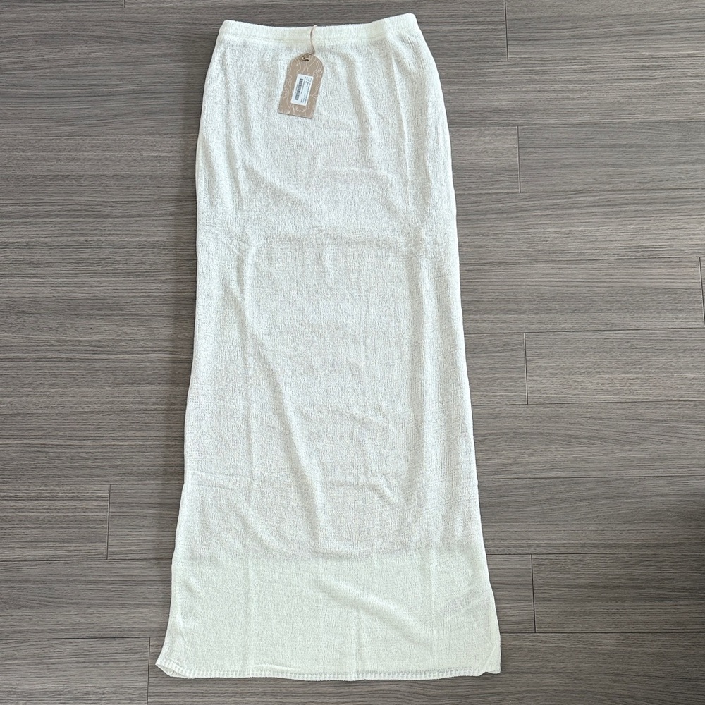 MESHKI maxi skirt
